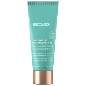 Biossance Sunscreen Squalane Zinc Sheer Mineral SPF 30